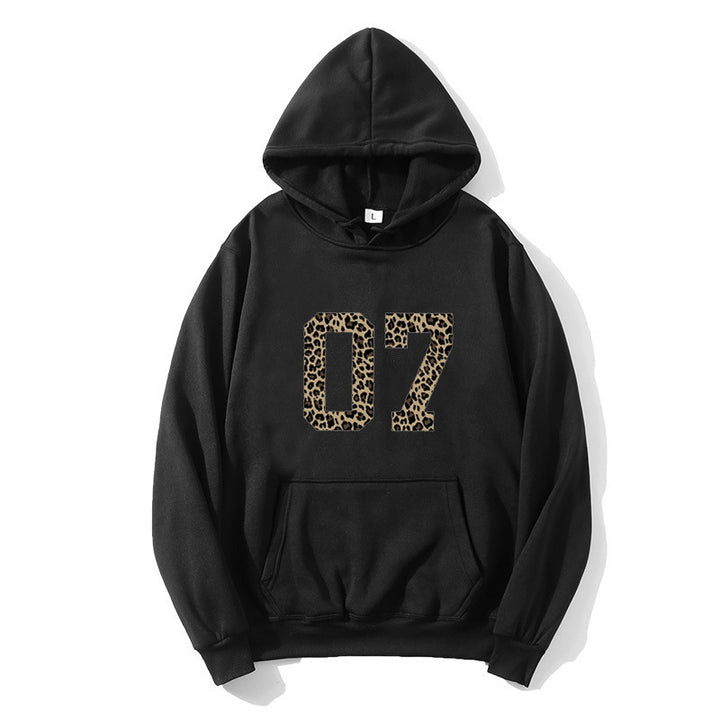 Kvinna Hoodie med Modern Djurtryck Mirla-Eva Jonsson