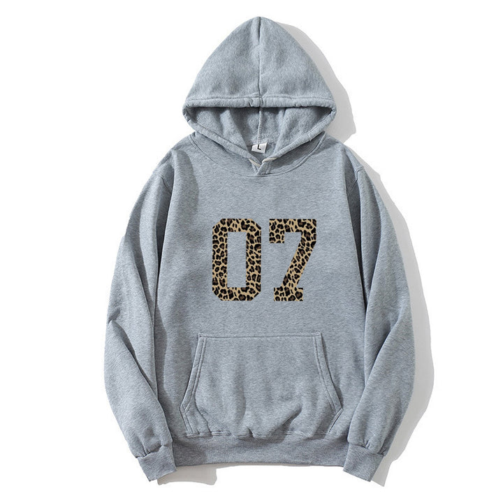 Kvinna Hoodie med Modern Djurtryck Mirla-Eva Jonsson