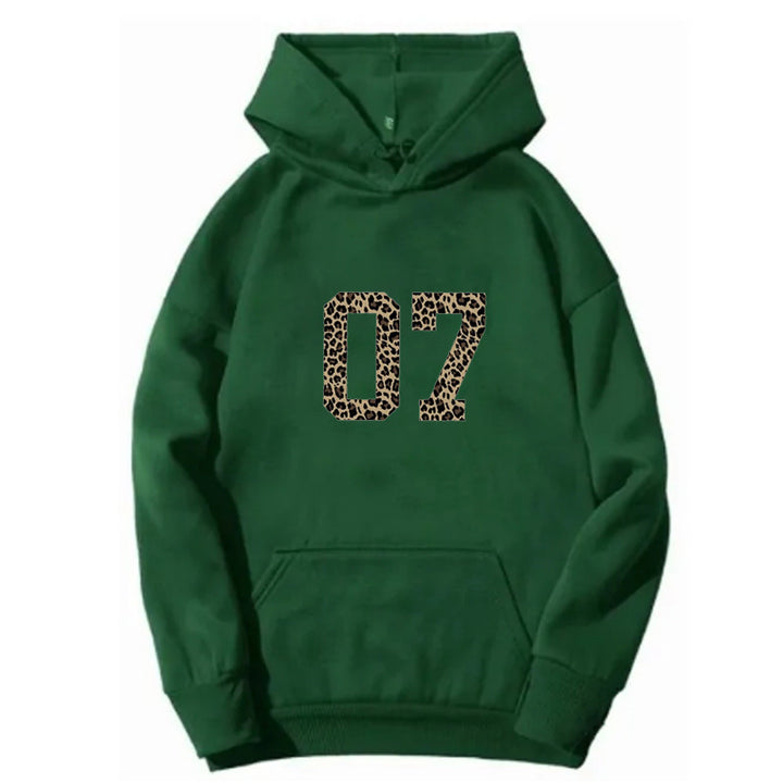 Kvinna Hoodie med Modern Djurtryck Mirla-Eva Jonsson