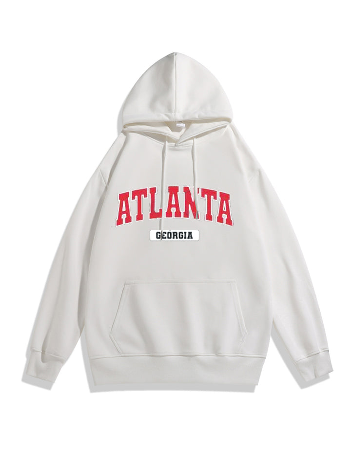 Kvinna hoodie med stiligt Atlanta tryck Mirla-Eva Jonsson