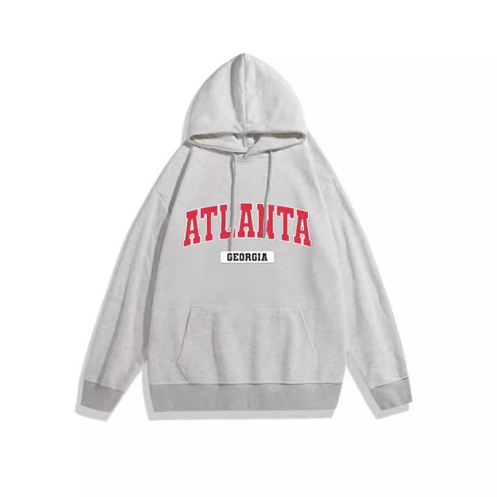 Kvinna hoodie med stiligt Atlanta tryck Mirla-Eva Jonsson