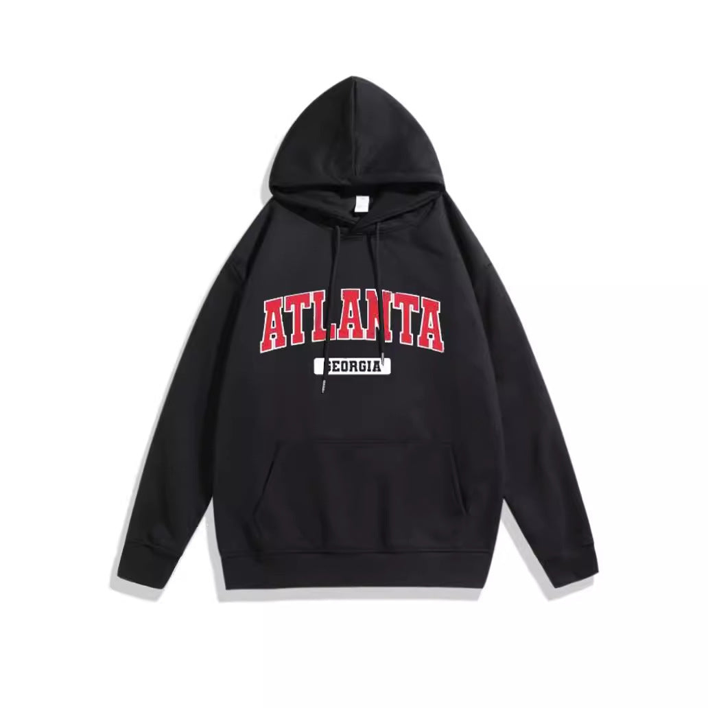 Kvinna hoodie med stiligt Atlanta tryck Mirla-Eva Jonsson
