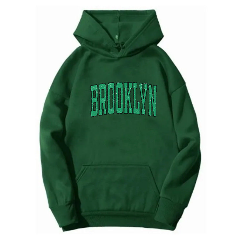 Kvinne Hoodie med Casual Brooklyn Print Mirla-Eva Jonsson