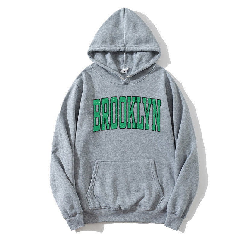 Kvinne Hoodie med Casual Brooklyn Print Mirla-Eva Jonsson