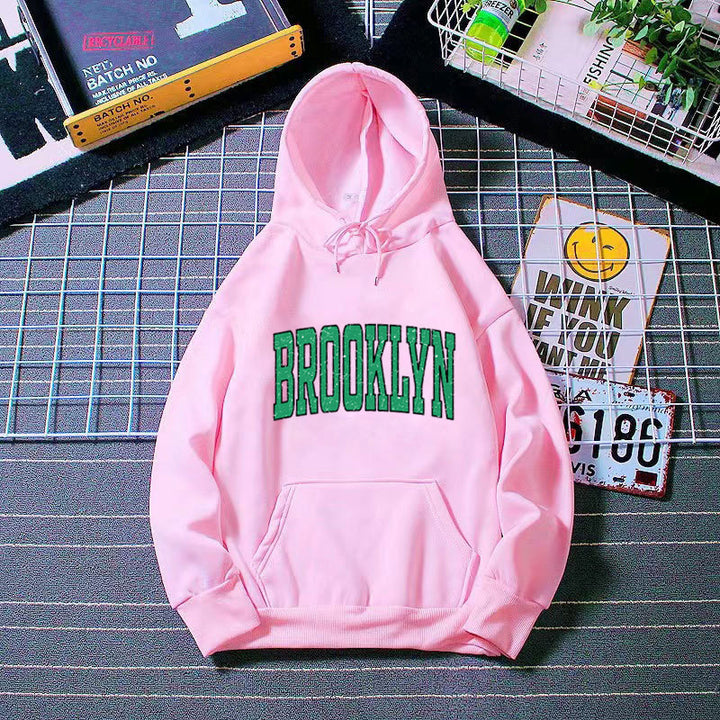 Kvinne Hoodie med Casual Brooklyn Print Mirla-Eva Jonsson