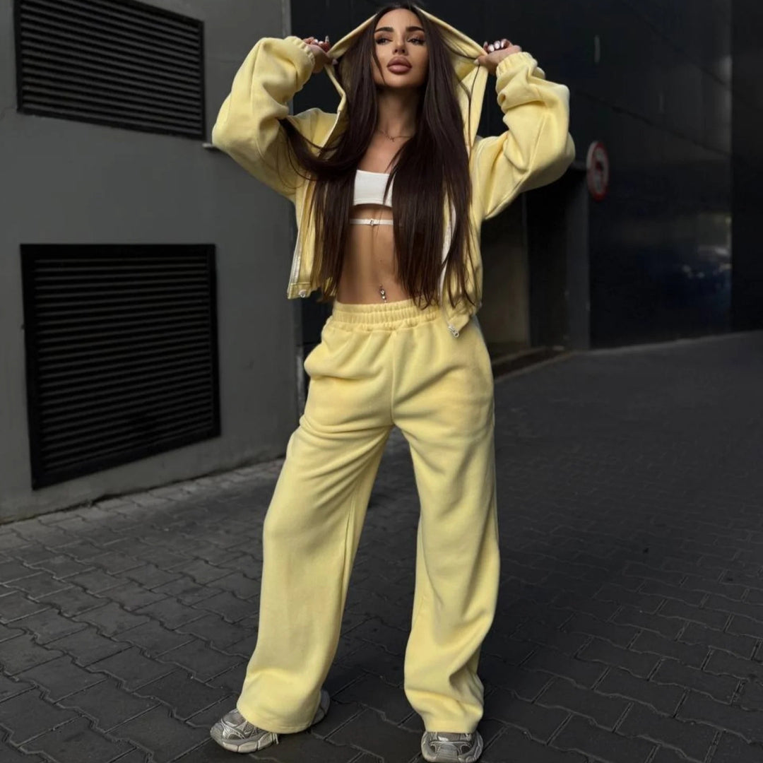 Kvinno Urban Oversized Jumpsuit med Huva Mirla-Eva Jonsson