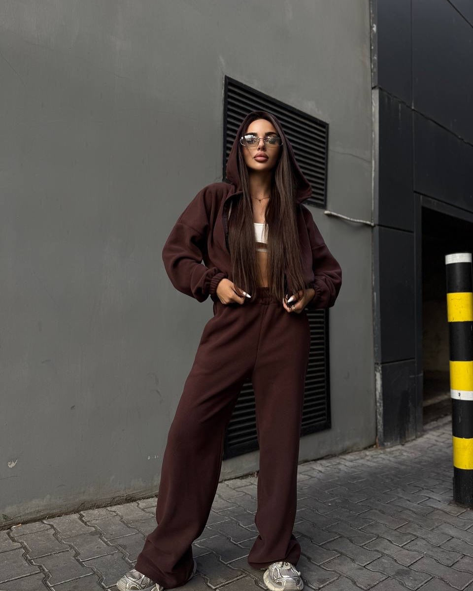 Kvinno Urban Oversized Jumpsuit med Huva Mirla-Eva Jonsson