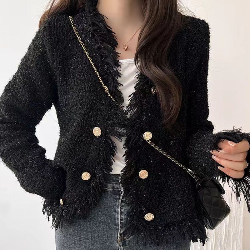 Kvinno cardigan med fransar Mirla-Eva Jonsson