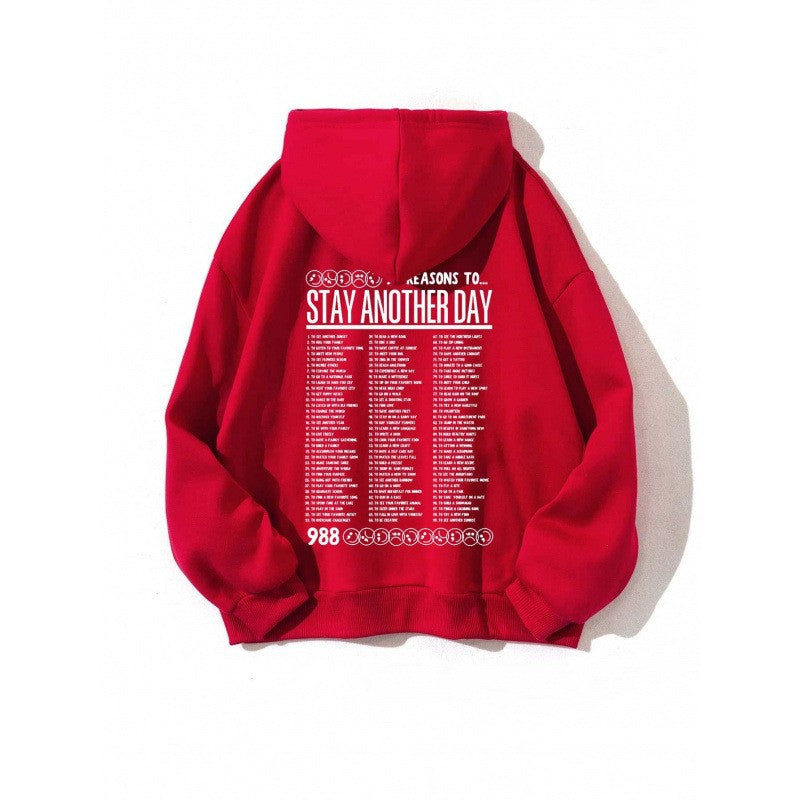 Kvinno-hoodie med original design och inspirerande budskap Mirla-Eva Jonsson