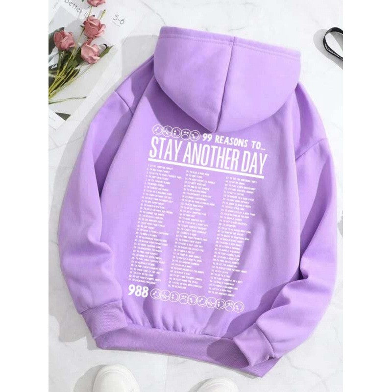 Kvinno-hoodie med original design och inspirerande budskap Mirla-Eva Jonsson