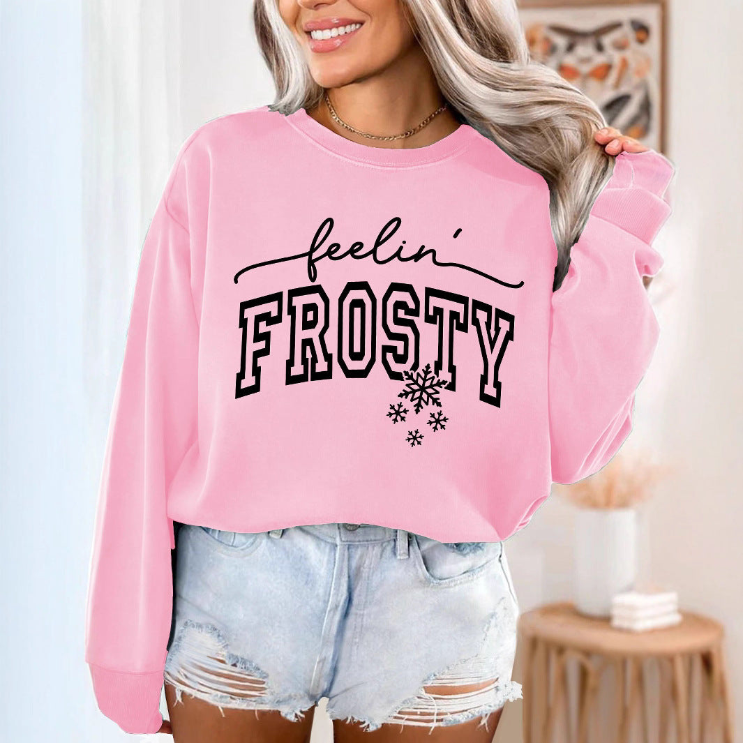 Kvinno sweatshirt med grafisk tryck Mirla-Eva Jonsson