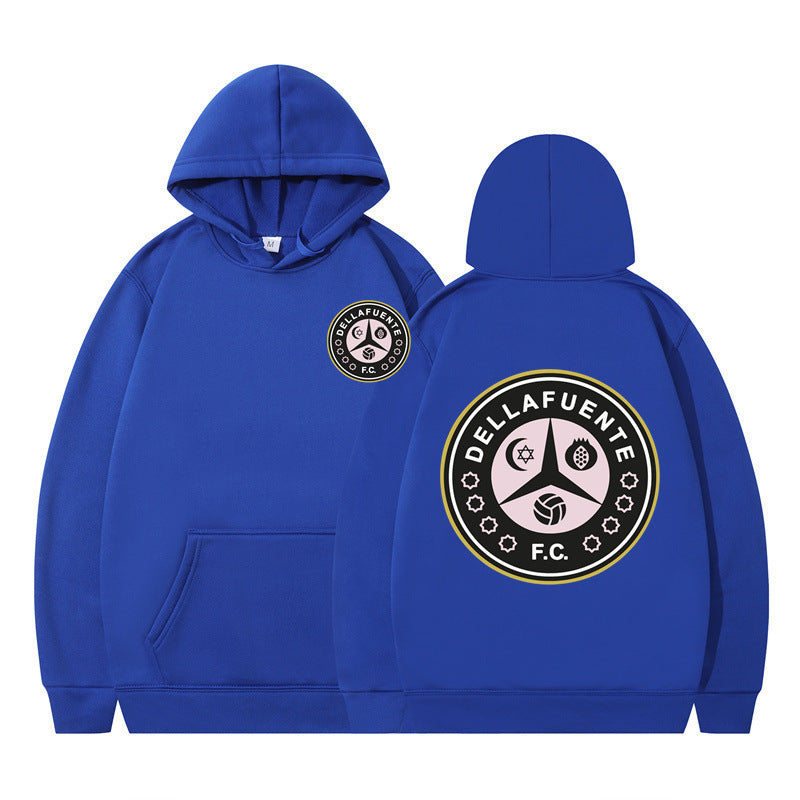 Kvinnohoodie med distinktivt logotyp och mjuk fleece Mirla-Eva Jonsson