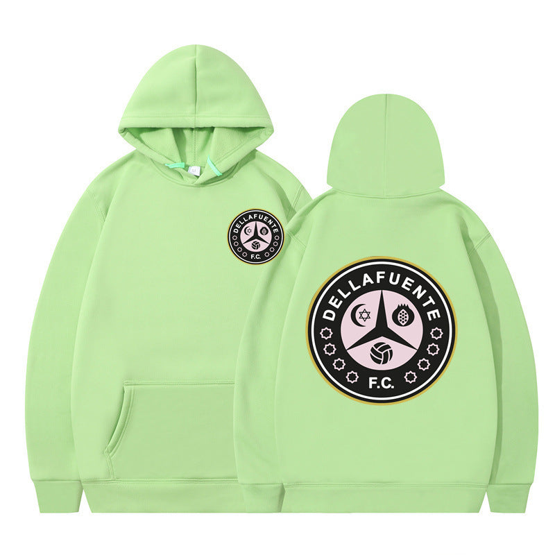 Kvinnohoodie med distinktivt logotyp och mjuk fleece Mirla-Eva Jonsson