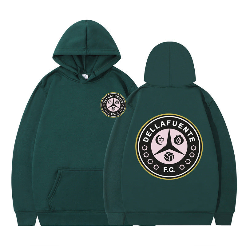 Kvinnohoodie med distinktivt logotyp och mjuk fleece Mirla-Eva Jonsson