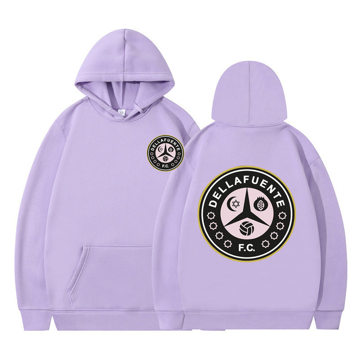 Kvinnohoodie med distinktivt logotyp och mjuk fleece Mirla-Eva Jonsson