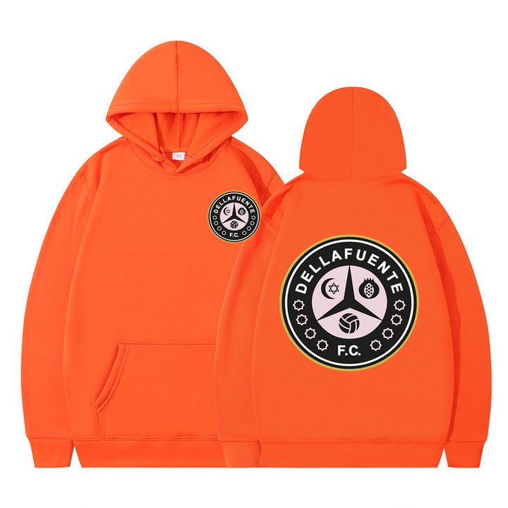 Kvinnohoodie med distinktivt logotyp och mjuk fleece Mirla-Eva Jonsson