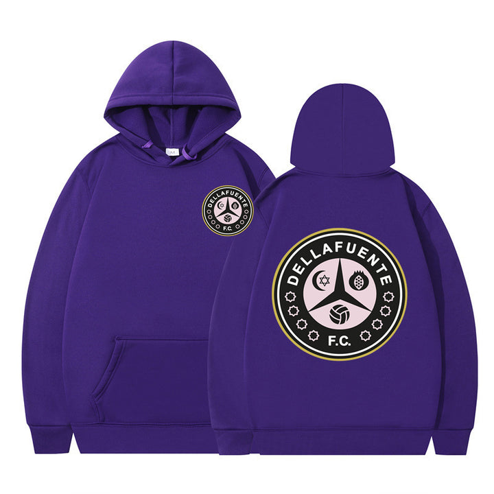Kvinnohoodie med distinktivt logotyp och mjuk fleece Mirla-Eva Jonsson