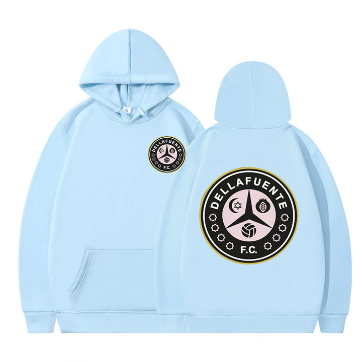 Kvinnohoodie med distinktivt logotyp och mjuk fleece Mirla-Eva Jonsson