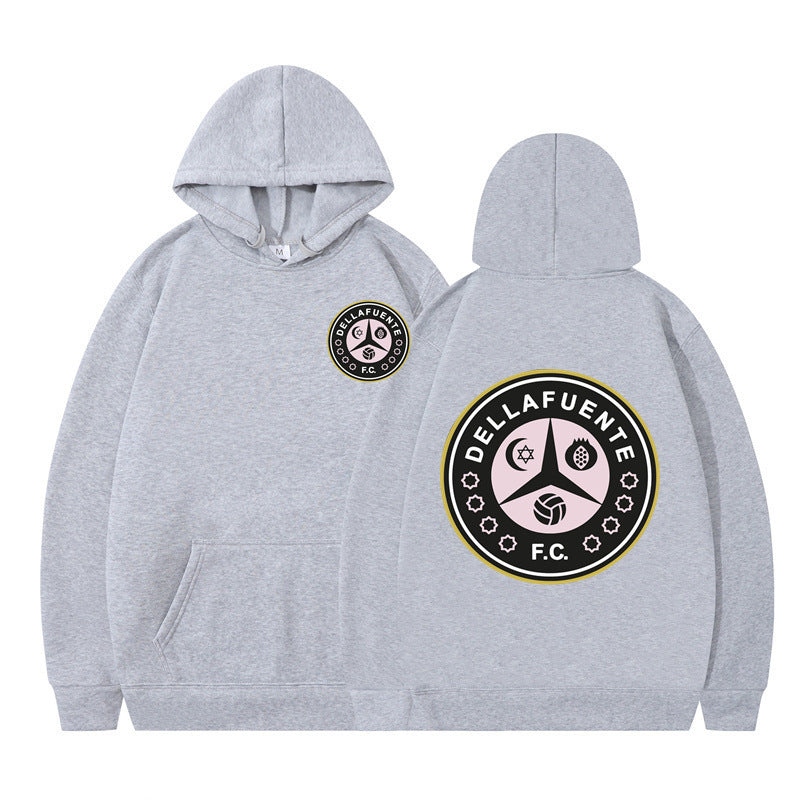 Kvinnohoodie med distinktivt logotyp och mjuk fleece Mirla-Eva Jonsson