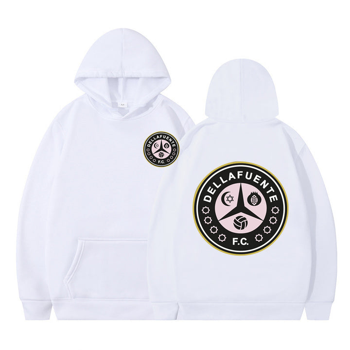 Kvinnohoodie med distinktivt logotyp och mjuk fleece Mirla-Eva Jonsson