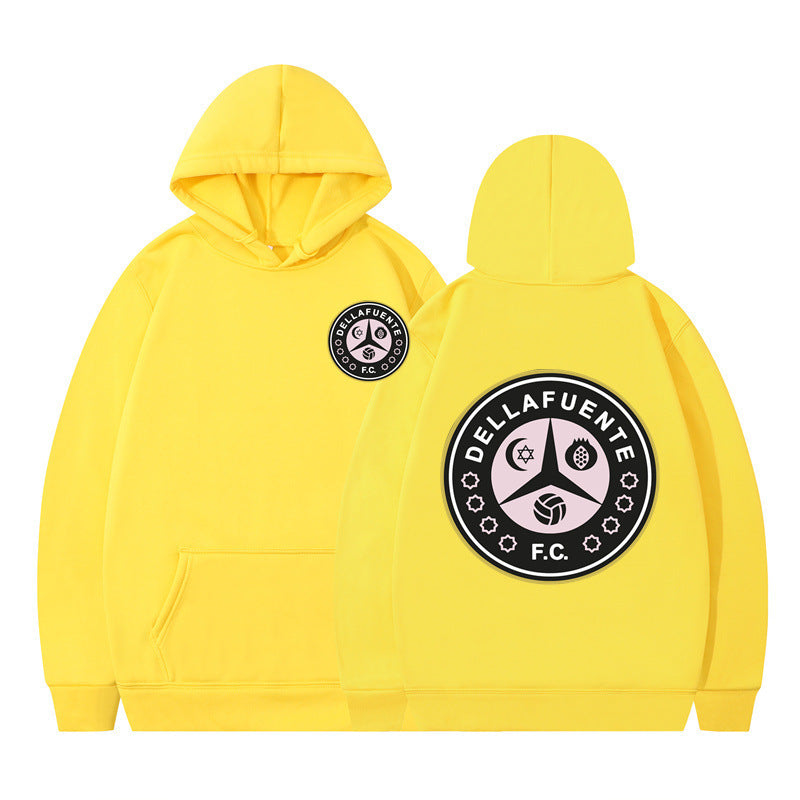 Kvinnohoodie med distinktivt logotyp och mjuk fleece Mirla-Eva Jonsson