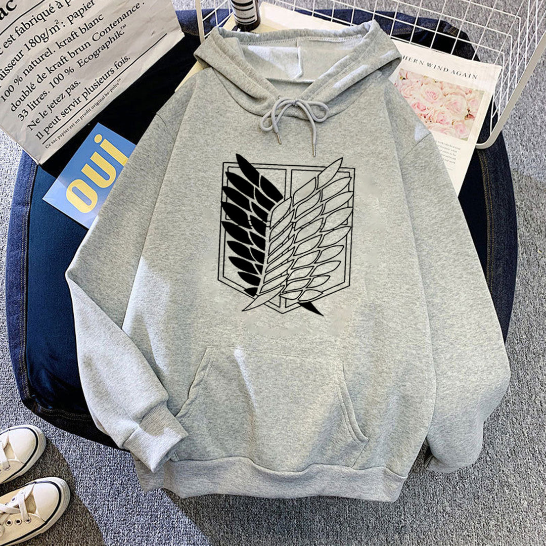 Kvinnohoodie med extraordinär grafisk design Mirla-Eva Jonsson