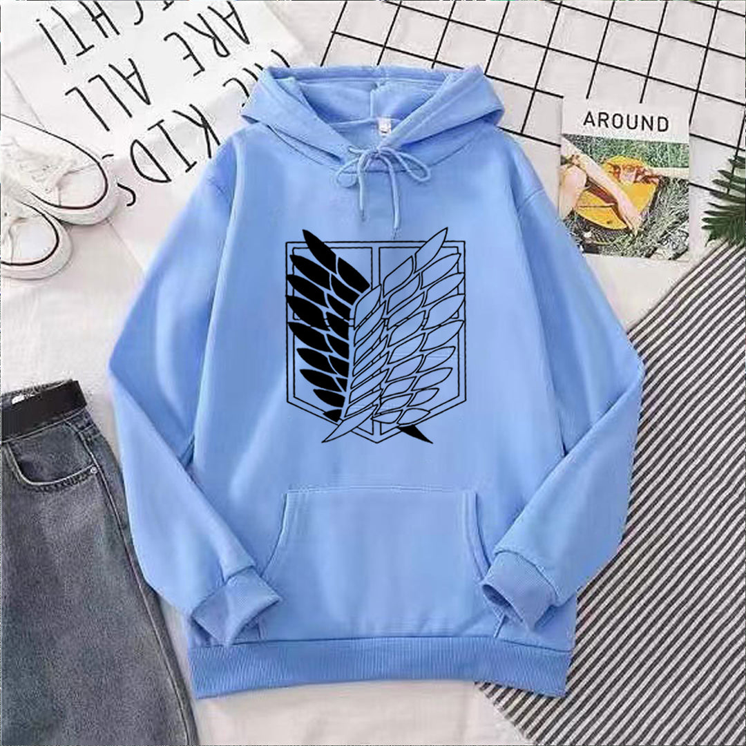Kvinnohoodie med extraordinär grafisk design Mirla-Eva Jonsson