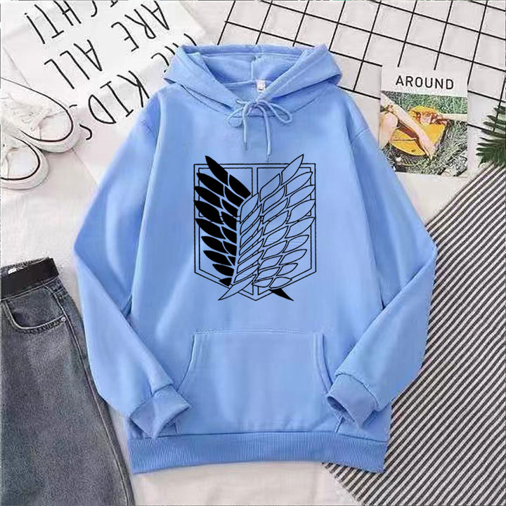 Kvinnohoodie med extraordinär grafisk design Mirla-Eva Jonsson