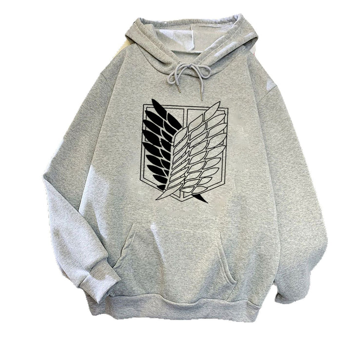 Kvinnohoodie med extraordinär grafisk design Mirla-Eva Jonsson