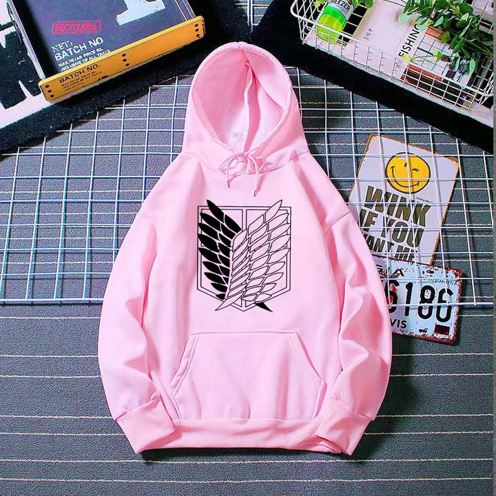 Kvinnohoodie med extraordinär grafisk design Mirla-Eva Jonsson