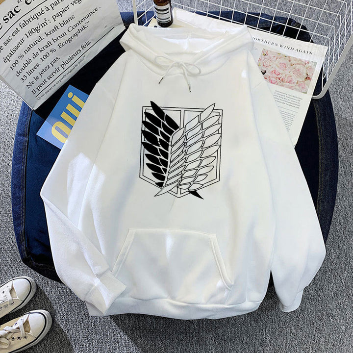 Kvinnohoodie med extraordinär grafisk design Mirla-Eva Jonsson
