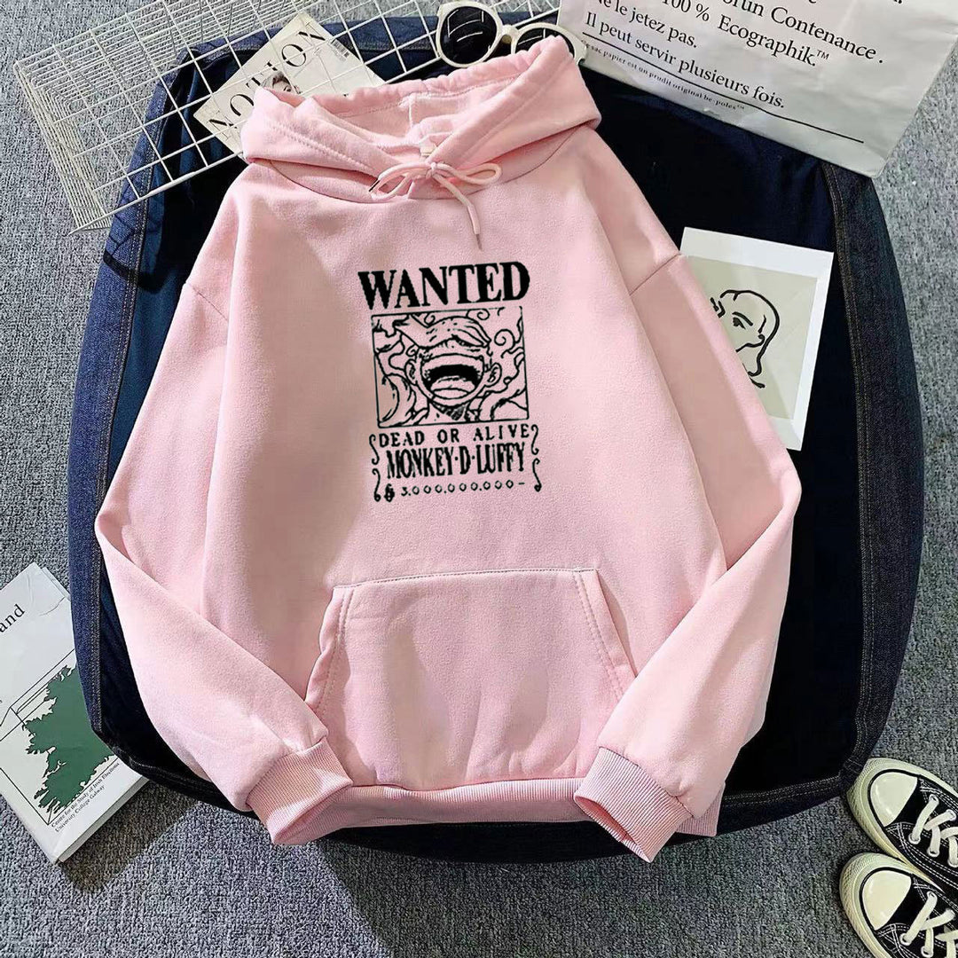 Kvinnohoodie med kreativ grafisk design och mysig innerfoder Mirla-Eva Jonsson