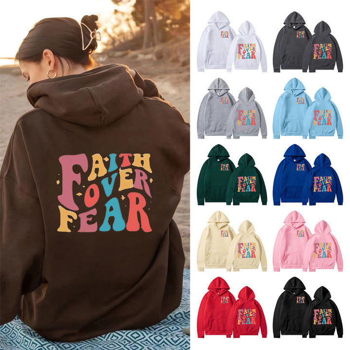 Kvinnohoodie med kreativ text och mjukt innerfleece Mirla-Eva Jonsson