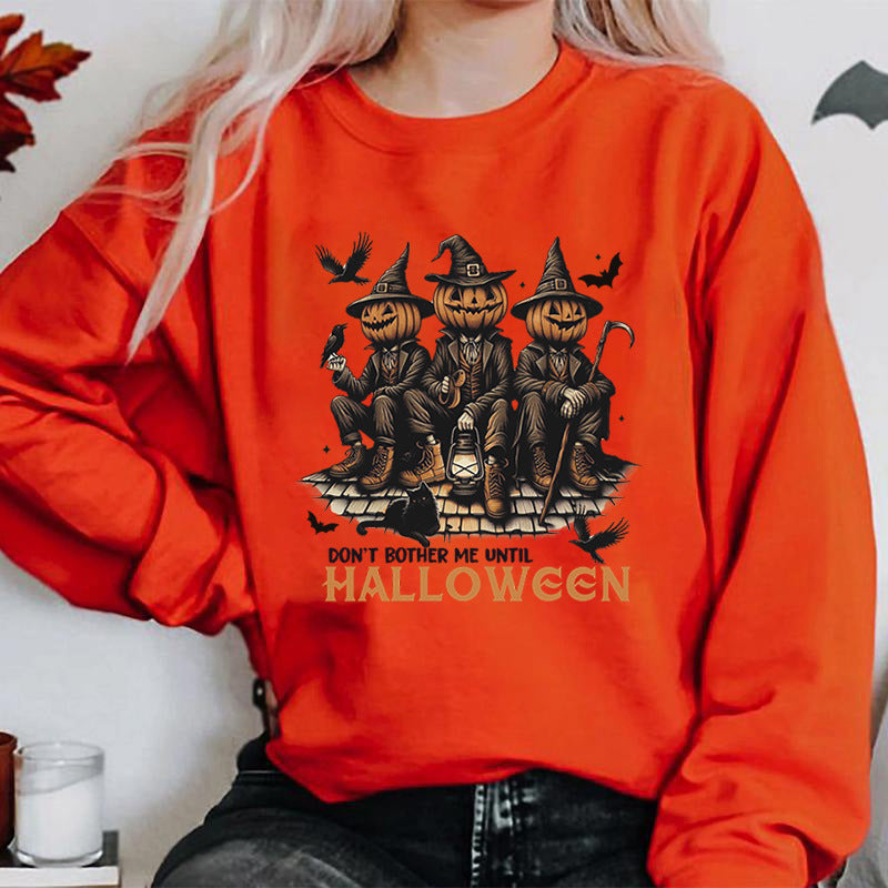 Kvinnohoodie med säsongens Halloween-motiv och komfortabel passform Mirla-Eva Jonsson