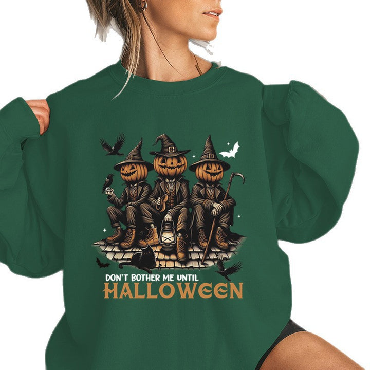 Kvinnohoodie med säsongens Halloween-motiv och komfortabel passform Mirla-Eva Jonsson