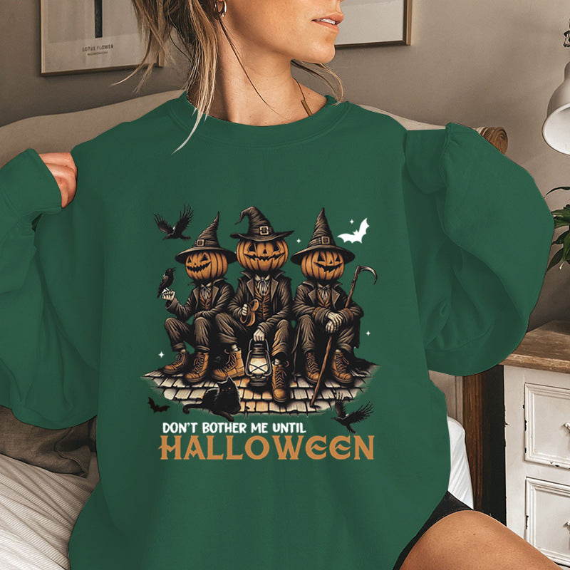 Kvinnohoodie med säsongens Halloween-motiv och komfortabel passform Mirla-Eva Jonsson