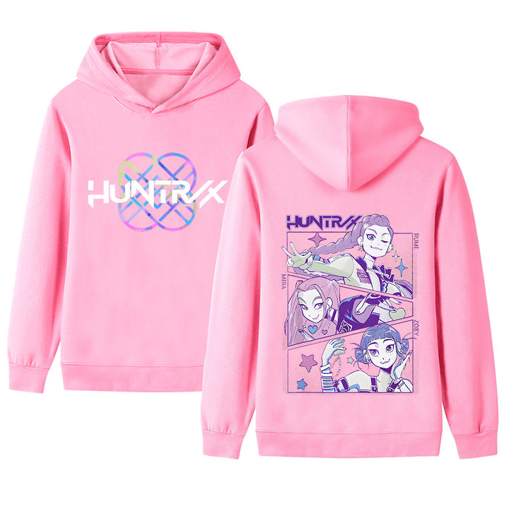 Kvinnohoodie med unik anime-design och bekväm passform Mirla-Eva Jonsson