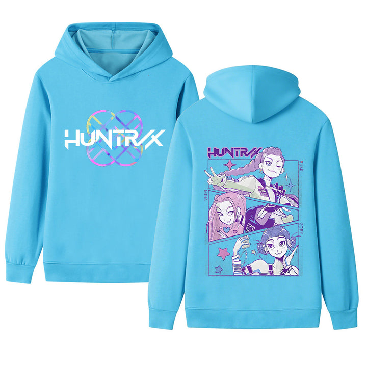 Kvinnohoodie med unik anime-design och bekväm passform Mirla-Eva Jonsson