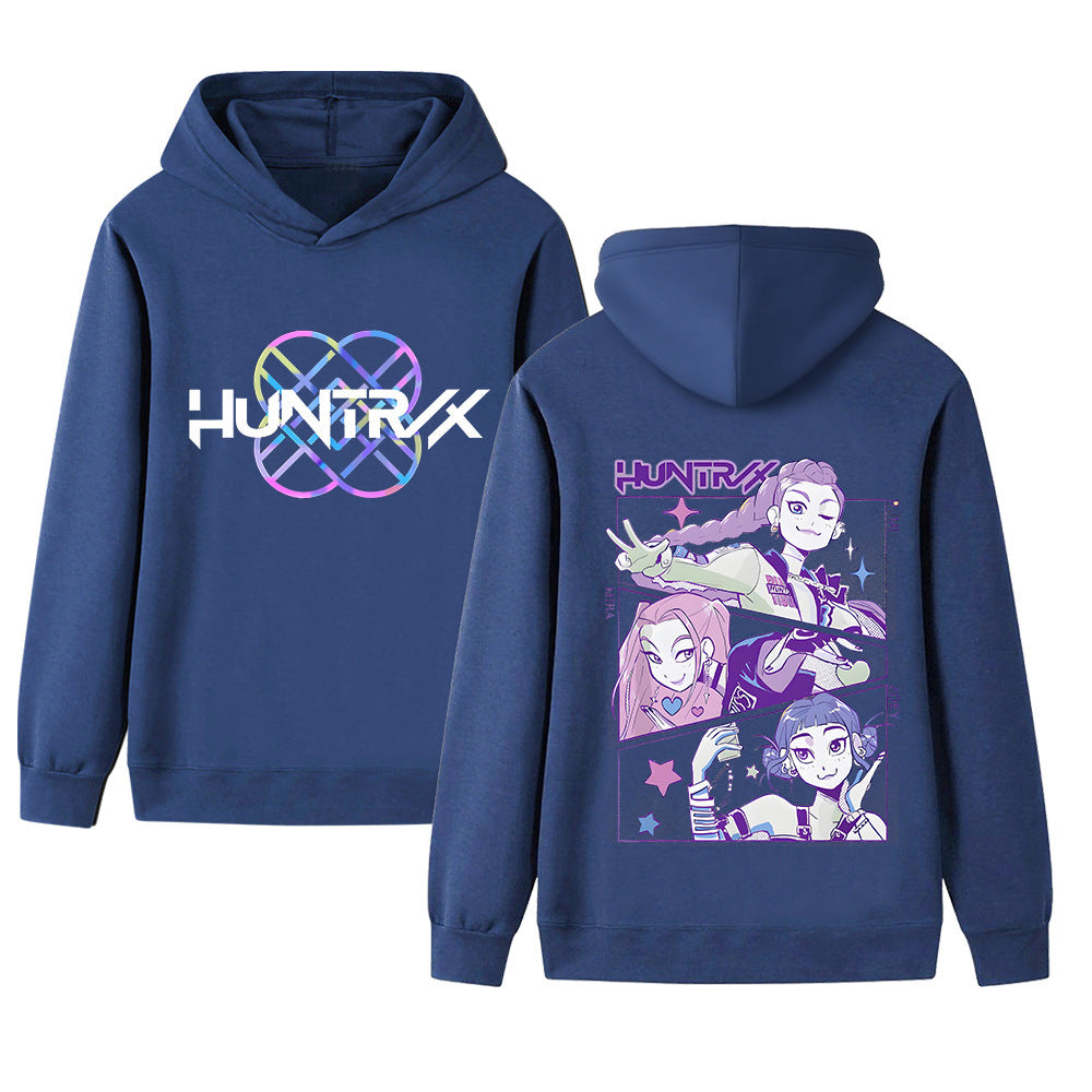Kvinnohoodie med unik anime-design och bekväm passform Mirla-Eva Jonsson
