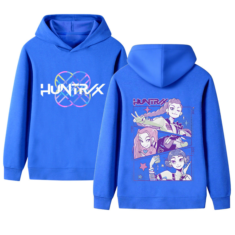 Kvinnohoodie med unik anime-design och bekväm passform Mirla-Eva Jonsson