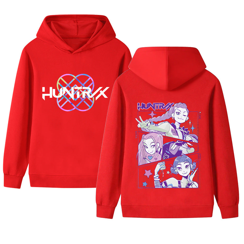 Kvinnohoodie med unik anime-design och bekväm passform Mirla-Eva Jonsson