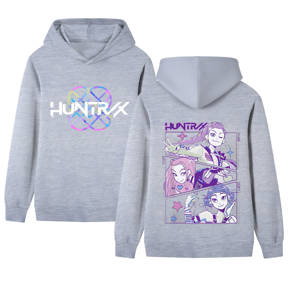 Kvinnohoodie med unik anime-design och bekväm passform Mirla-Eva Jonsson