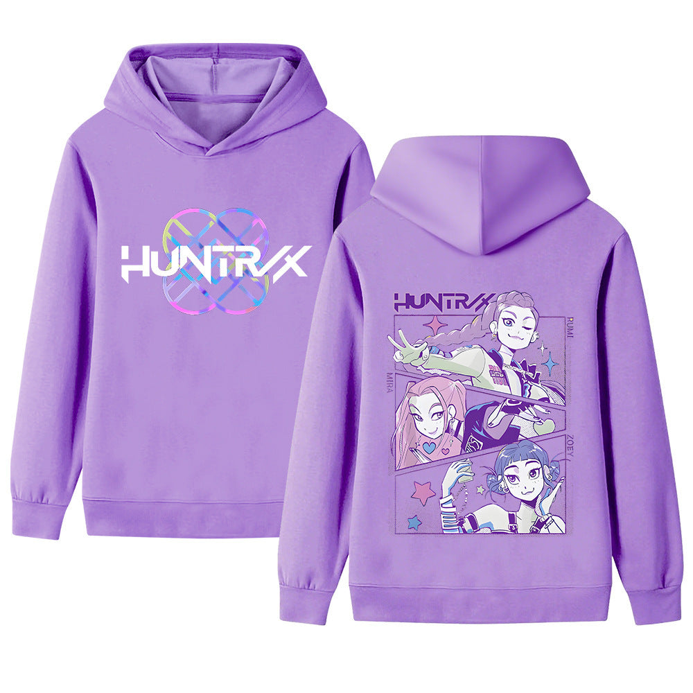 Kvinnohoodie med unik anime-design och bekväm passform Mirla-Eva Jonsson
