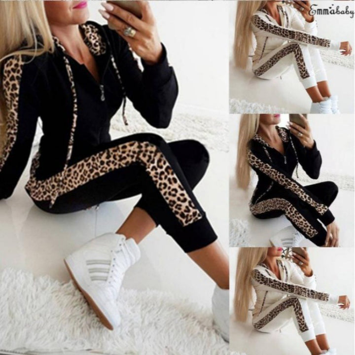 Kvinnooverall i trendigt leopardmönster Mirla-Eva Jonsson