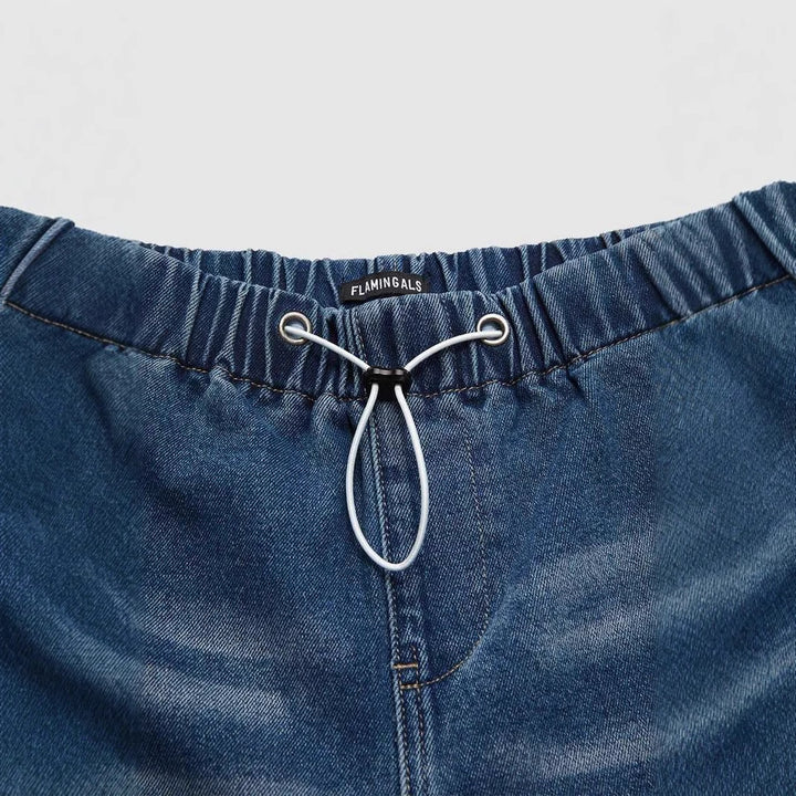 Kvinnor Bekväma vida jeans i avslappnad urban stil Mirla-Eva Jonsson