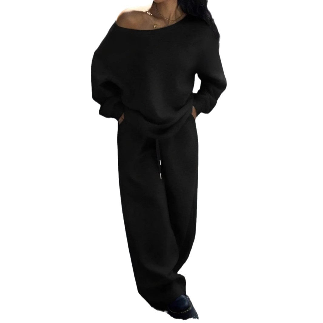 Kvinnor Casual Oversized Sweatshirt med Extra Bred Skärning Mirla-Eva Jonsson