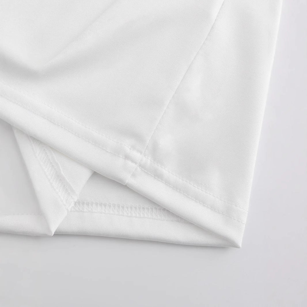 Kvinnor Crop-T-shirt med kreativt fruktmotiv och figurnära snitt Mirla-Eva Jonsson