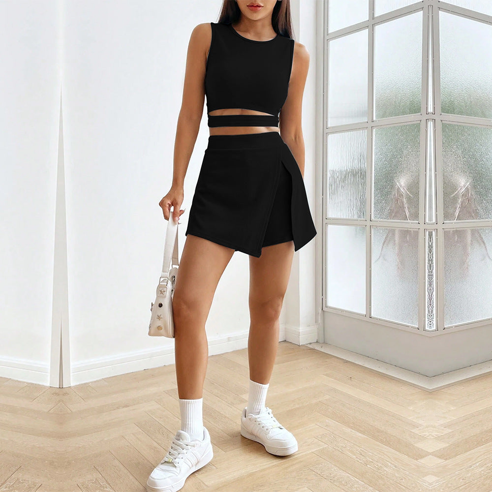 Kvinnor Crop Top och Kjol Set Mirla-Eva Jonsson