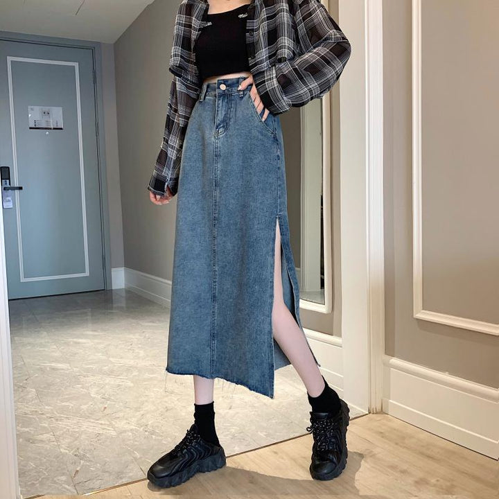 Kvinnor Denim Kjol Mirla-Eva Jonsson