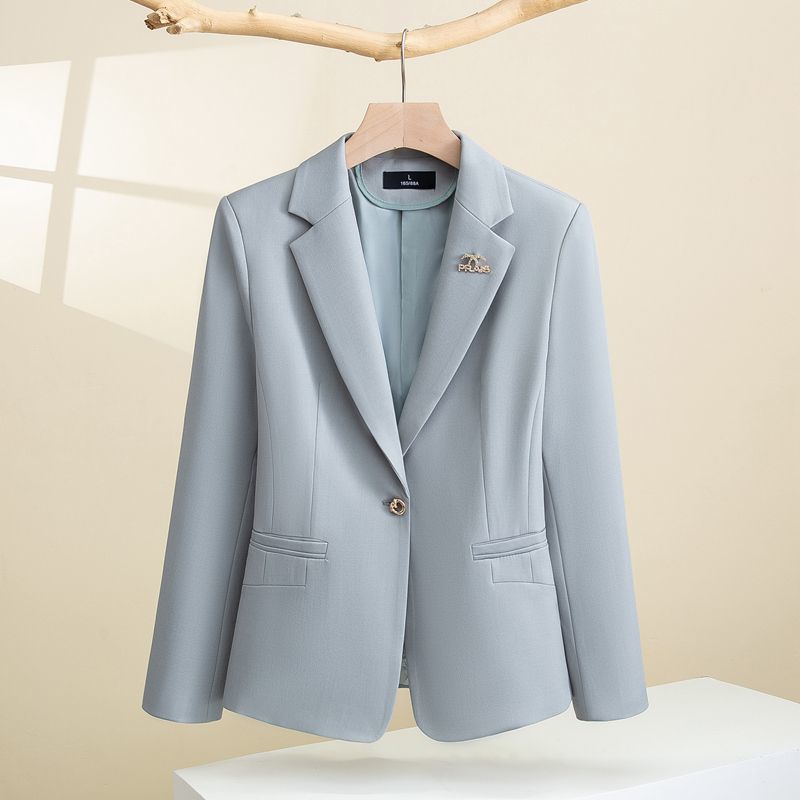 Kvinnor Elegant Blazer med Texturerad Design och Slim Fit Mirla-Eva Jonsson